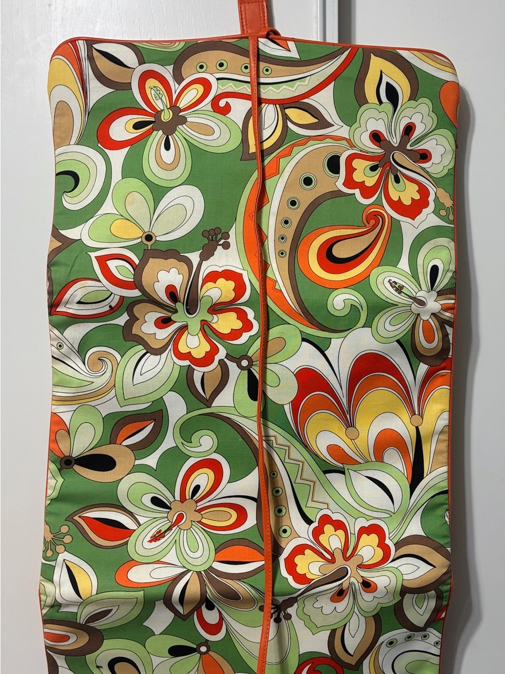 Once upon a rose hanging shower travel bag hippie theme great condition